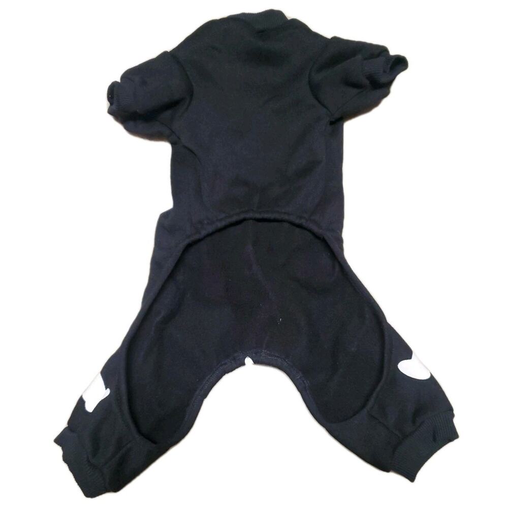 Dog Pajamas Costume Sweater Clothes Skeleton Halloween - Picture 4 of 4